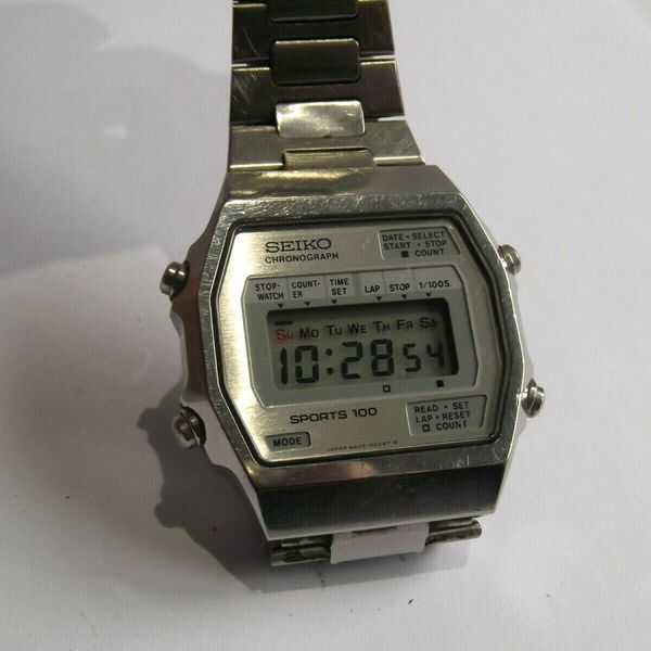 Seiko M929-5020 Alarm Chronograph Digital Working Gents Watch c/w  Instructions | WatchCharts