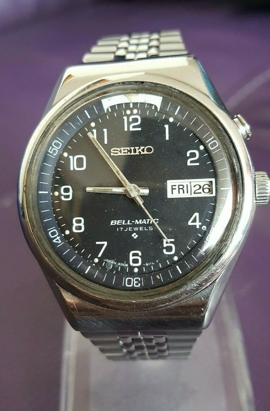 Vintage Seiko Bellmatic 4006-6070 Automatic wristwatch- men's - 1970's |  WatchCharts