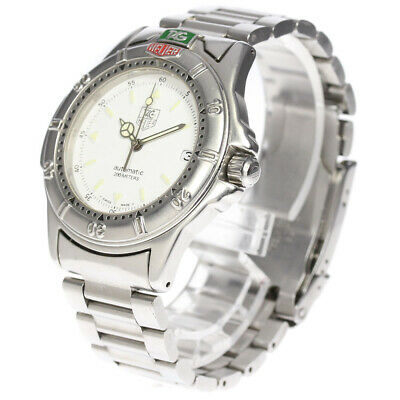 TAG HEUER 4000 series 699.706K Date white Dial Automatic Men s