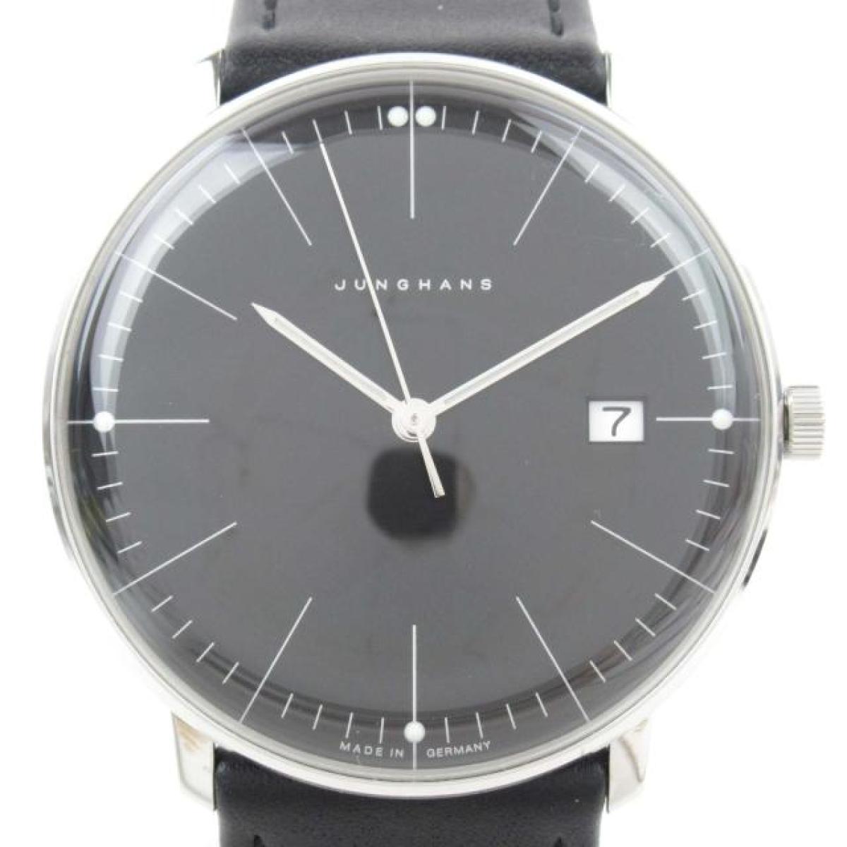 Used Junghans Max Bill Watch Watch Men s Stainless Steel SS x