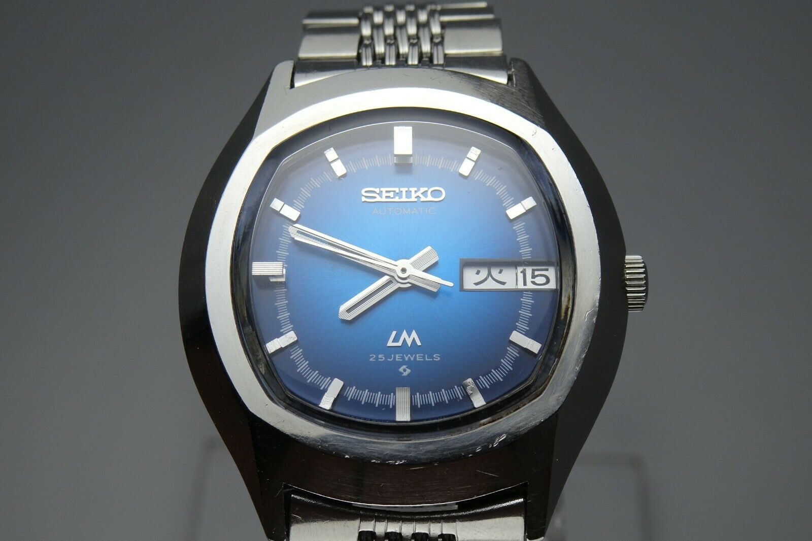 Vintage 1973 JAPAN SEIKO LORD MATIC WEEKDATER 5606-5140 25Jewels