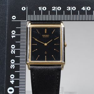 Vintage 1981 Exc+4 Seiko Chariot 5930-5640 SGP Gold Tank Quartz