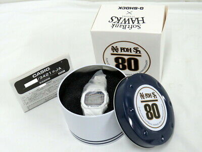 60 Casio G-Shock Softbank Hawks 80Th Anniversary 1124-901B