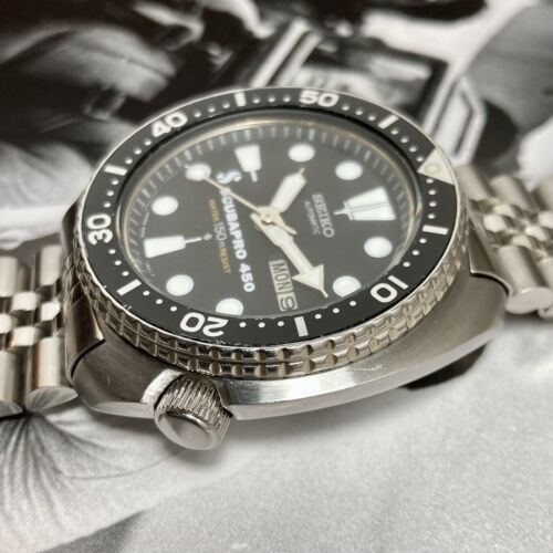 Seiko '85 Vintage 6309-7040 Diver Watch ScubaPro 450 Mod By Lloyd
