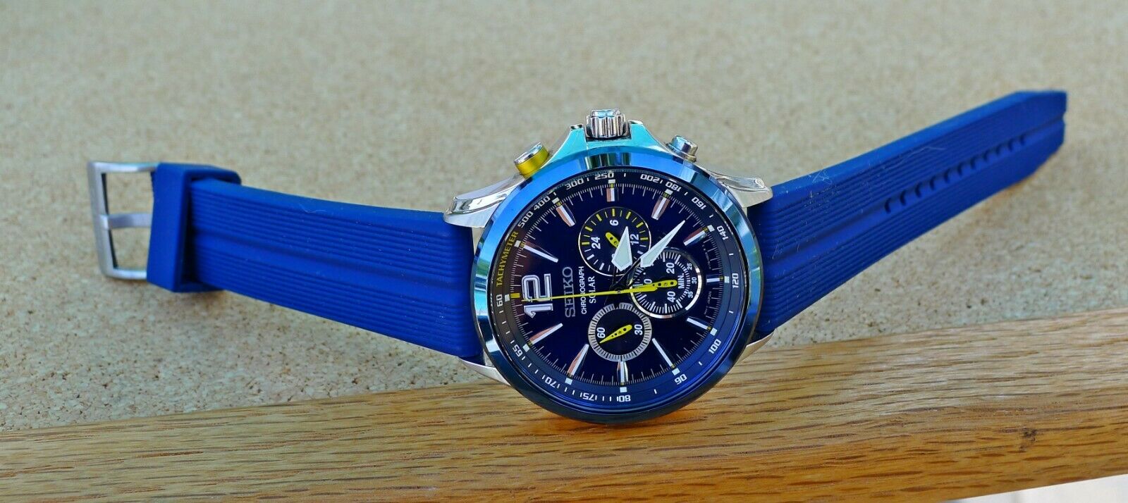 SEIKO Men s SOLAR CHRONOGRAPH JIMMIE JOHNSON SPECIAL EDITION