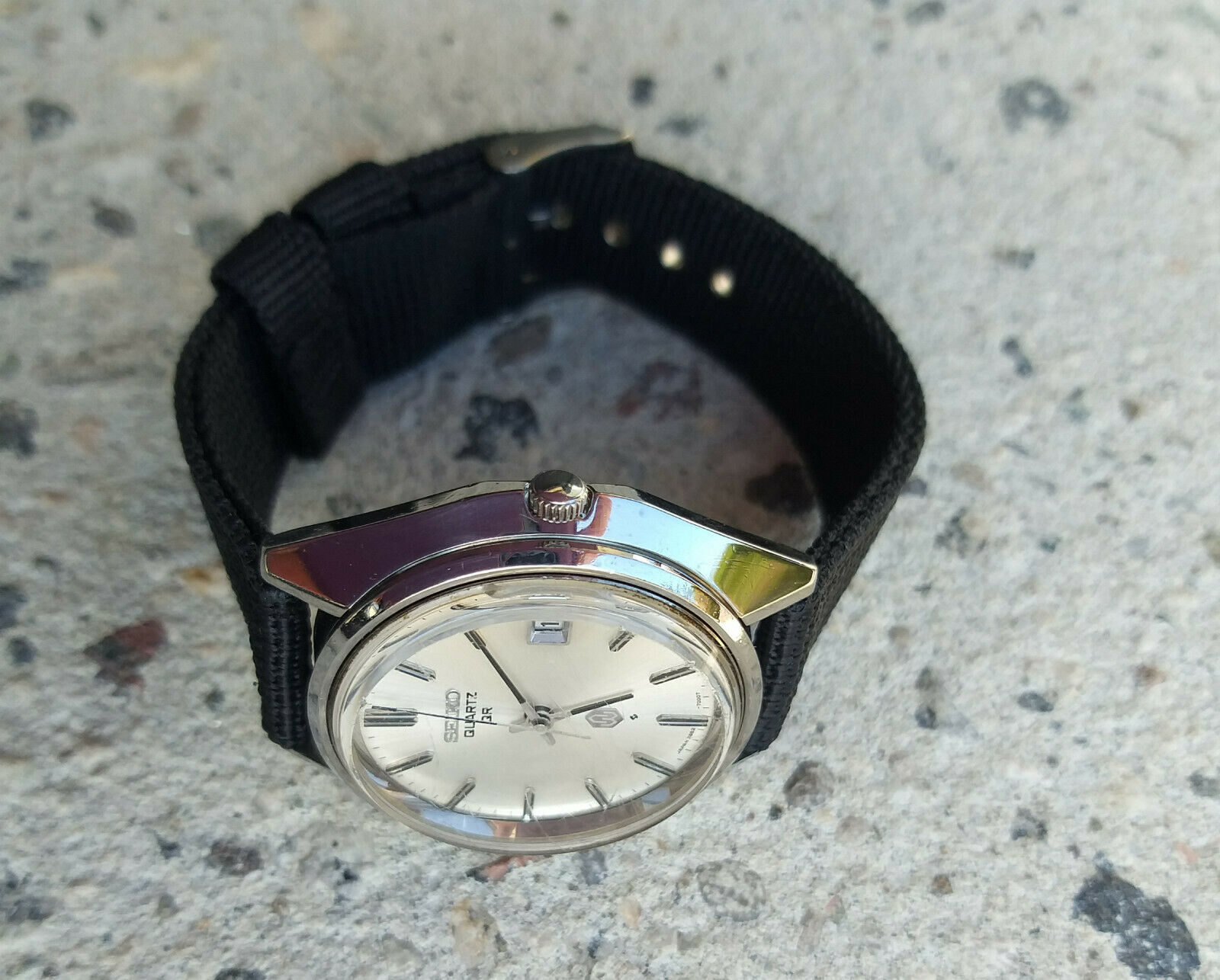 VINTAGE SEIKO QR KING QUARTZ 3862-7001 DATE JAPAN MEN