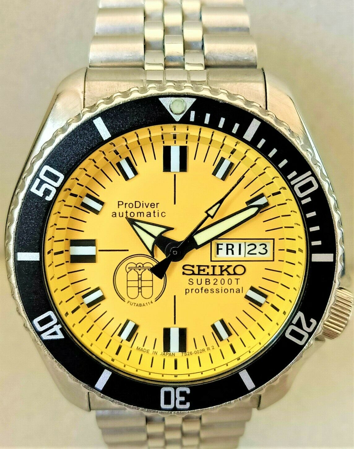 Seiko ProDiver automatic 'SKX007' 7S26-0020 SUB200T professional