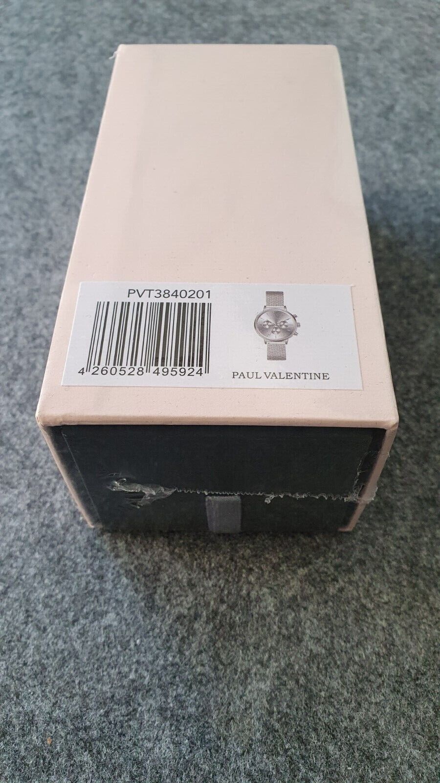 Paul valentine watch on sale box