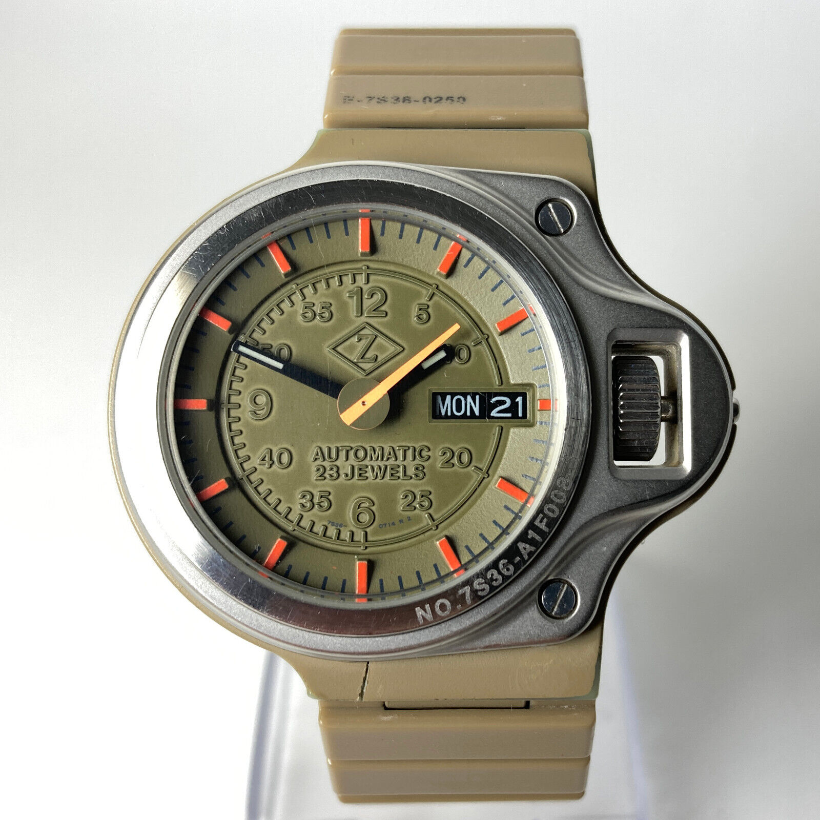 Seiko X Cabane de Zucca Dashboard Automatic Watch 7S36-0250 japan 