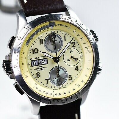 Hamilton Khaki Crosswind X-Wind H776660 44mm Automatic Chronograph