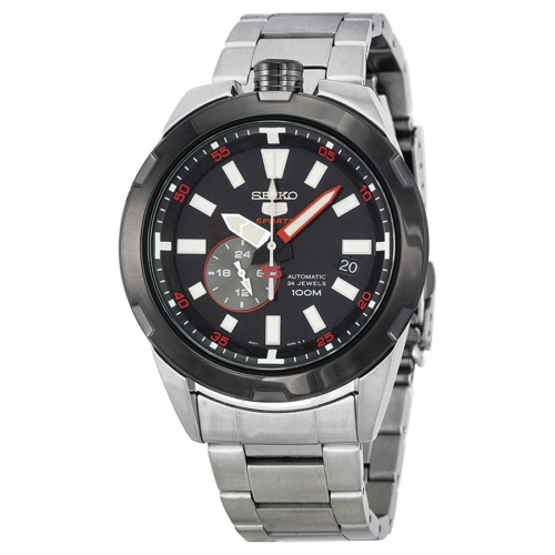 Seiko 5 Sports SSA169 Spacewalk 50th Anniversary Black Dial