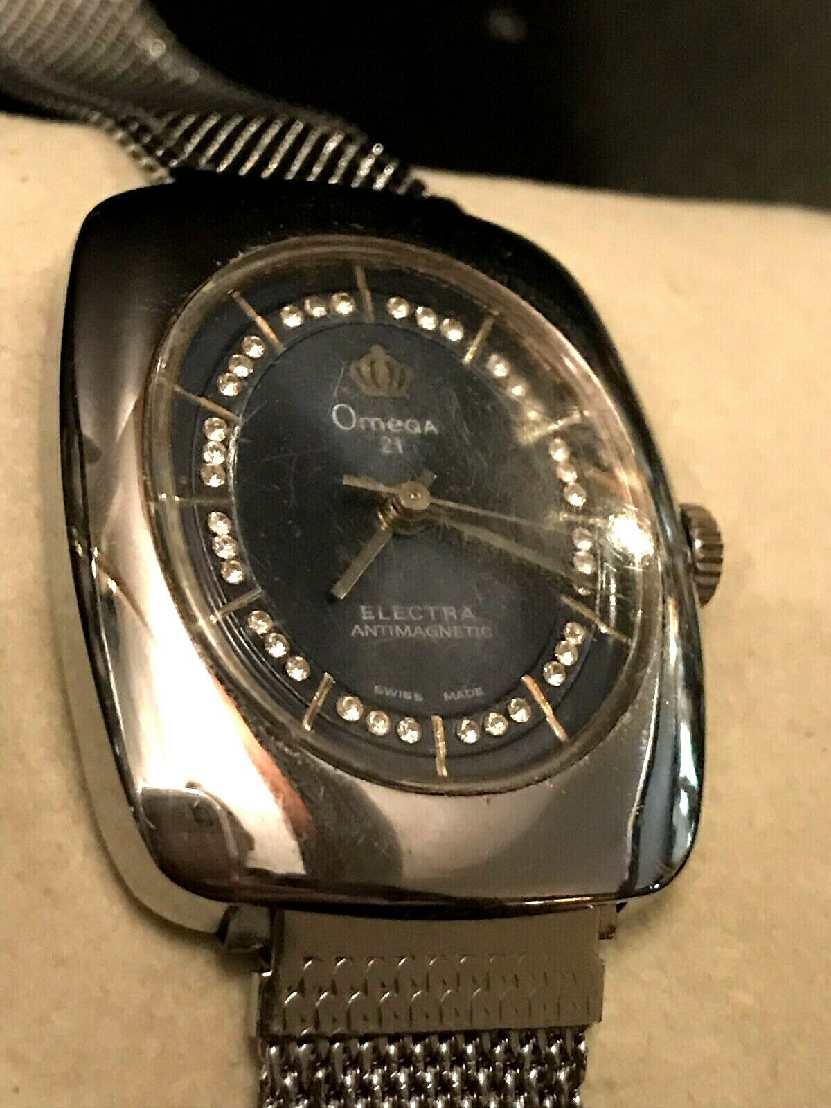 Omega 21 Electra Men s Watch Antimagnetic Swiss Made For Parts Or