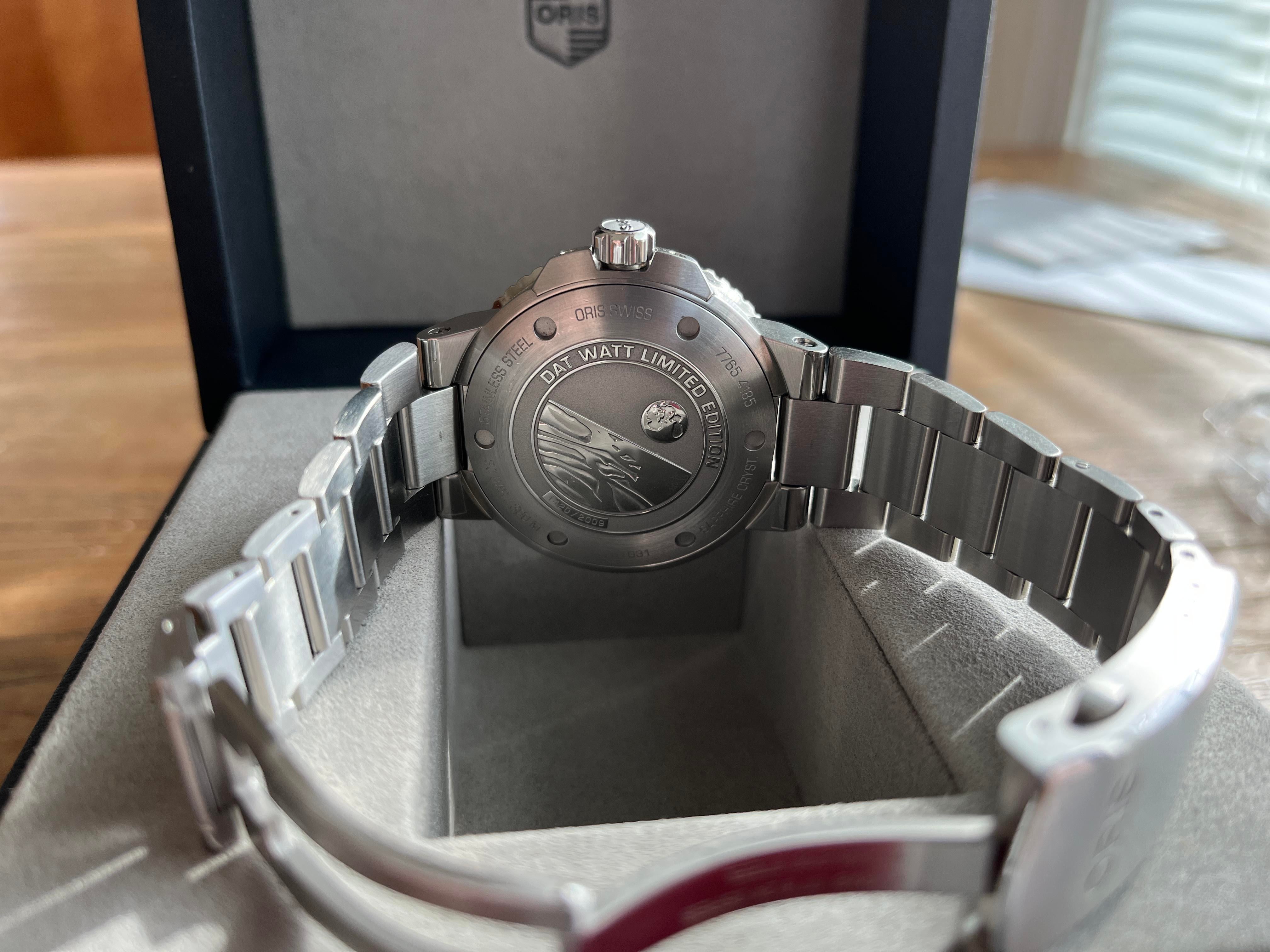 WTS WTT Oris Aquis Dat Watt Special Edition Full kit February