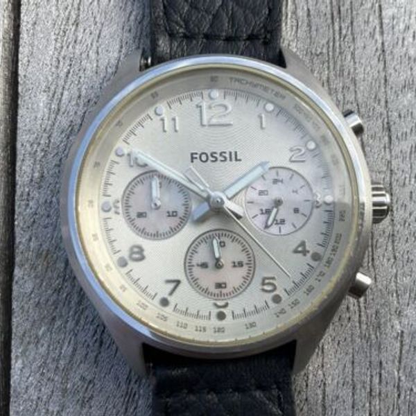 Fossil Flight Chronograph Watch - Used - Model CH2794. Working With New ...