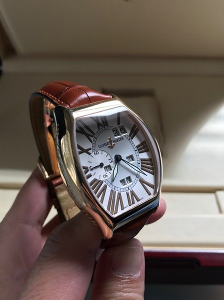 FSOT Ulysse Nardin Ludovico Perpetual 18k Rose gold Ref 336 48