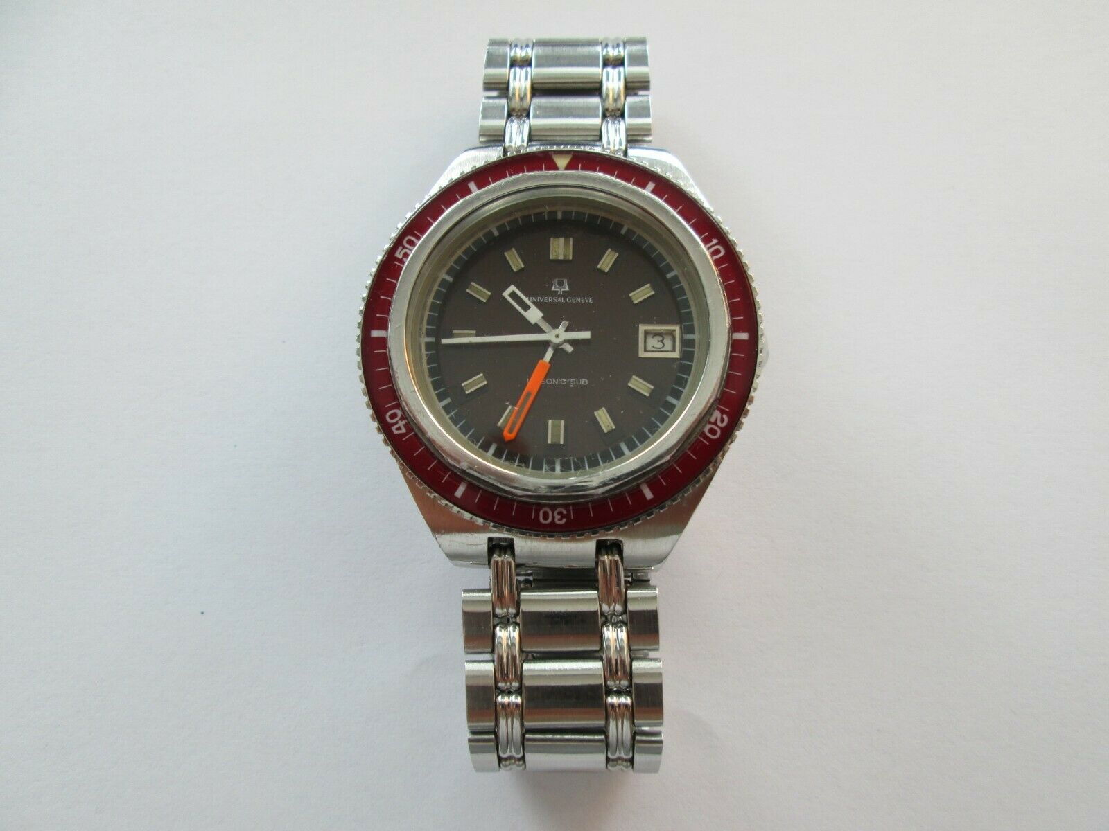 Montre Universal Genève Unisonic Gay Frères - Vintage Années 70, Bracelet Original, Rare, Suisse