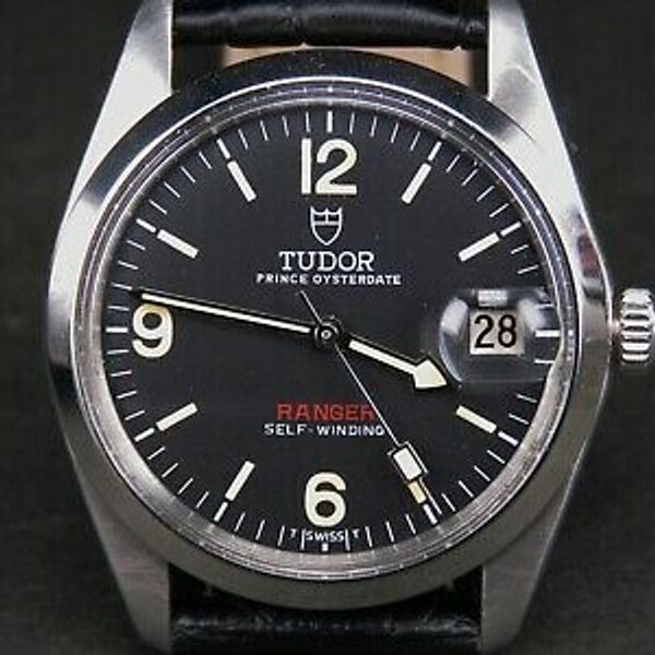 VINTAGE TUDOR PRINCE OYSTERDATE RANGER 2784 SWISS SS STEEL