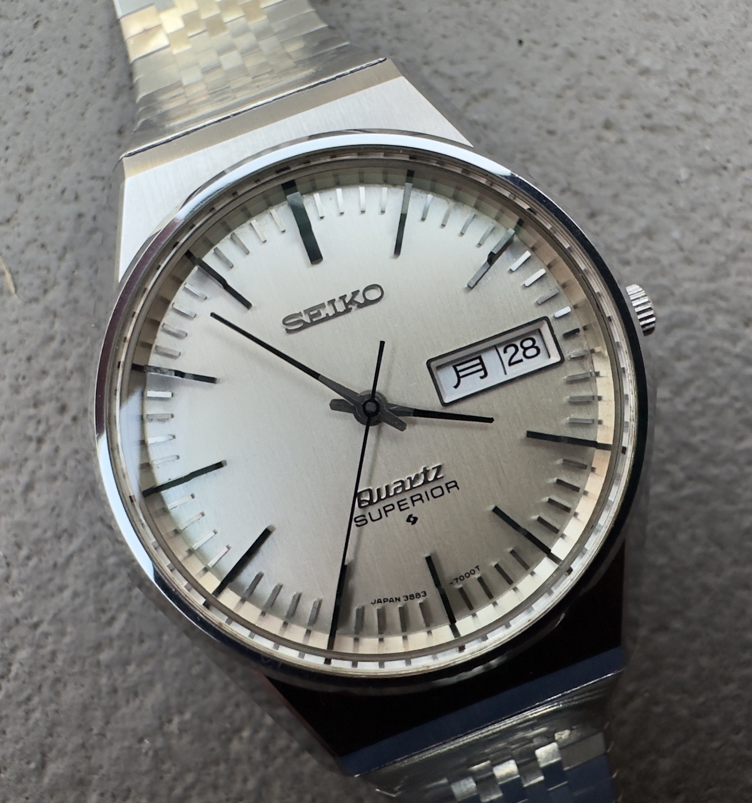 1,750 USD] Seiko Superior 3883-7000 - A rare original, Serviced, Mint! |  WatchCharts