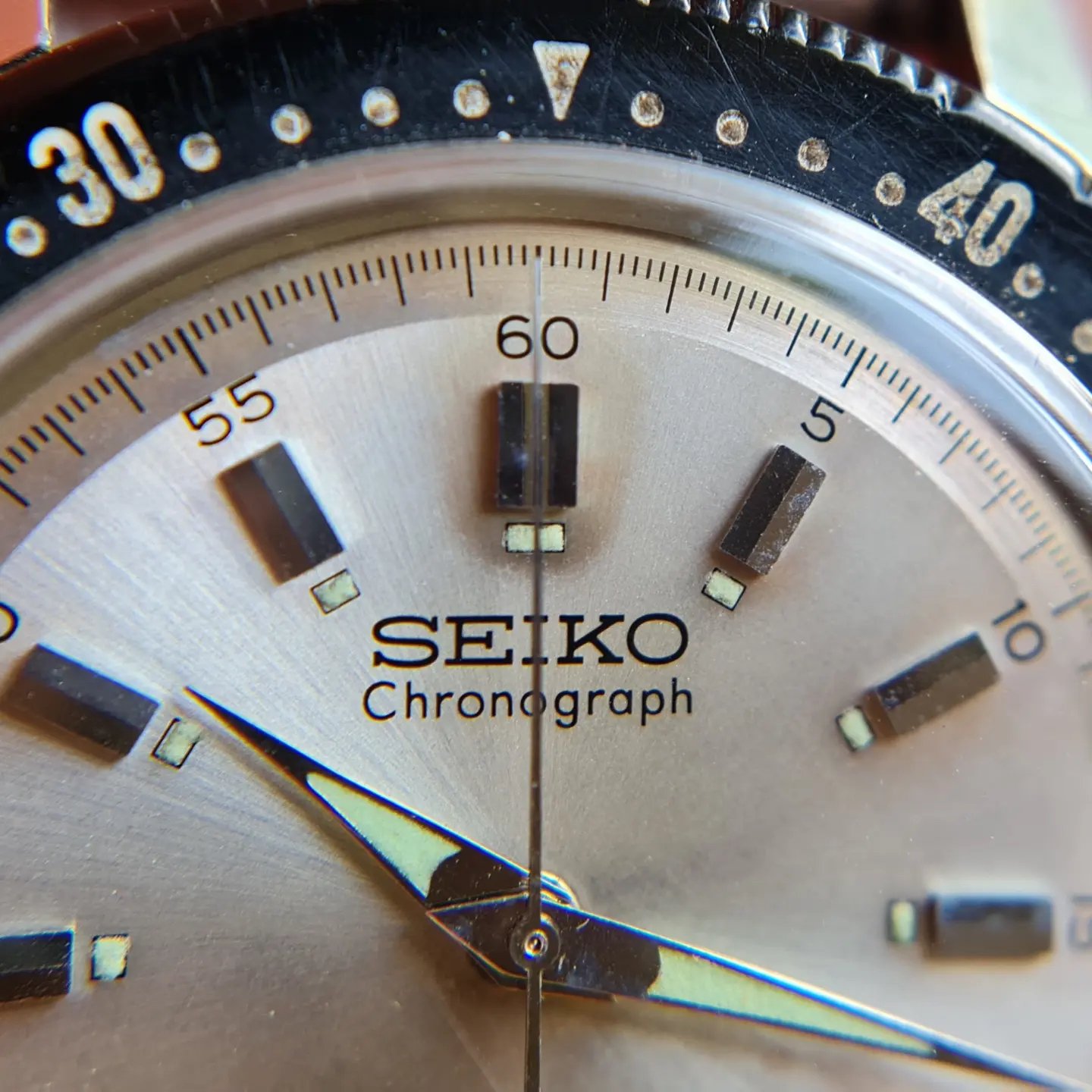 1 450 USD Seiko Tokyo Olympic Chronograph 5719A Circa 1964 Silver