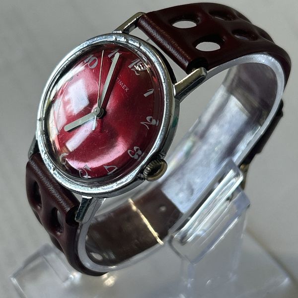 Timex Red Display 1972 Timex Mercury Red Dial , All Original .(Serviced) | WatchCharts ...