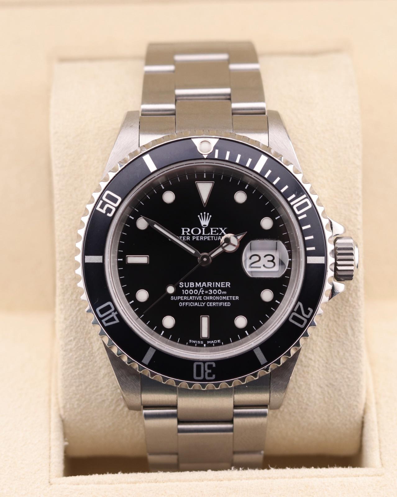 WTS 2001 Rolex Submariner 16610 SEL WatchCharts Marketplace