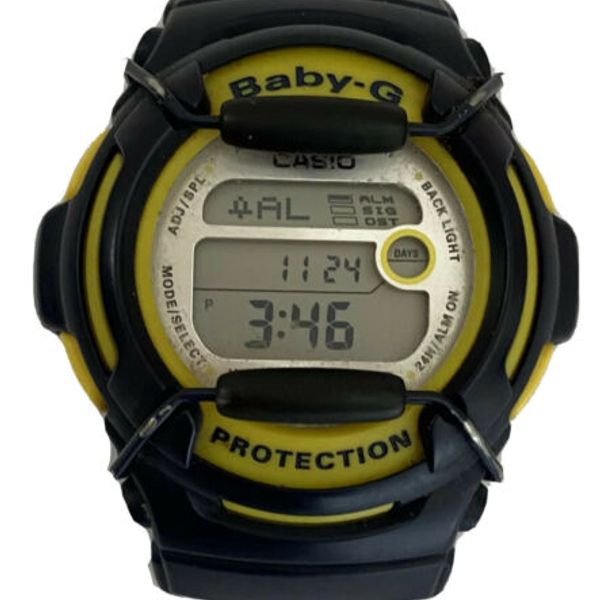 Vintage 2002 Casio Baby G-Shock Divers Watch.Model 2285 BG 166V 9V 
