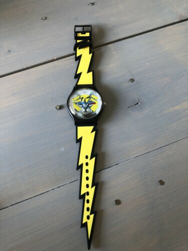 T*C様 Swatch JeremyScott イナズマ腕時計 Swatch - Electrochat Cat - Jeremy Scott/Moschino Rare Watch - RRP