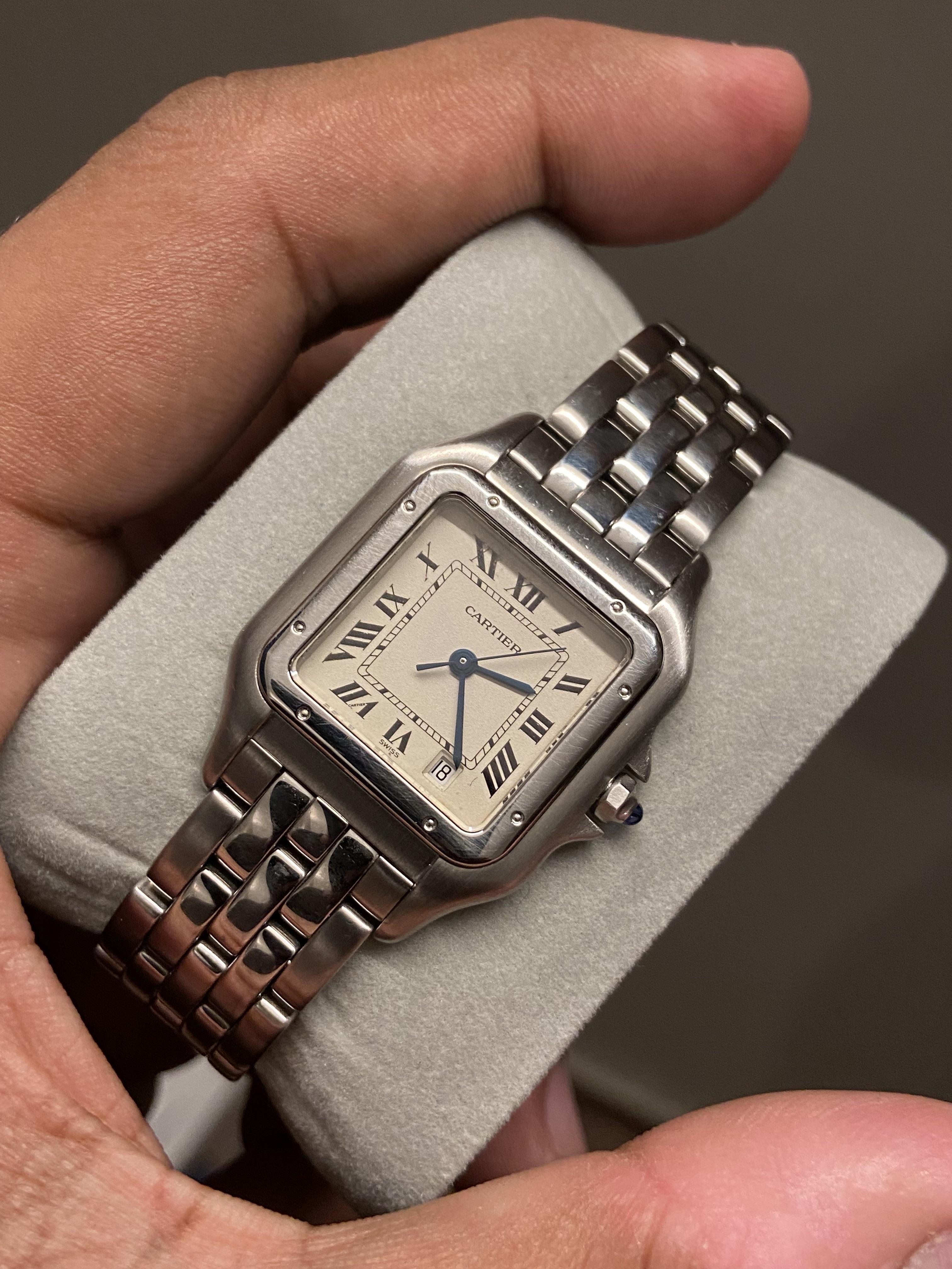 Mens cartier panthere on sale watch