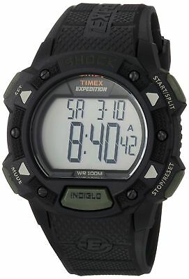 expedition base shock 45mm resin strap watch