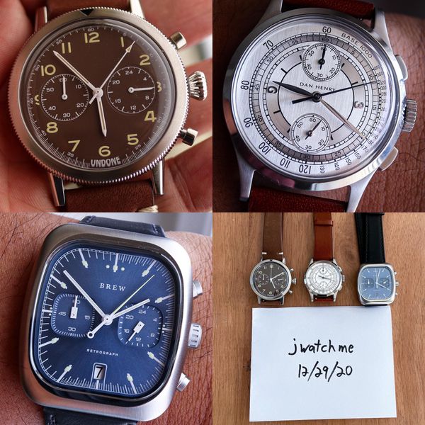 [WTS] UNDONE x Revolution Type 20 LE, Dan Henry 1937 Dress Chronograph ...