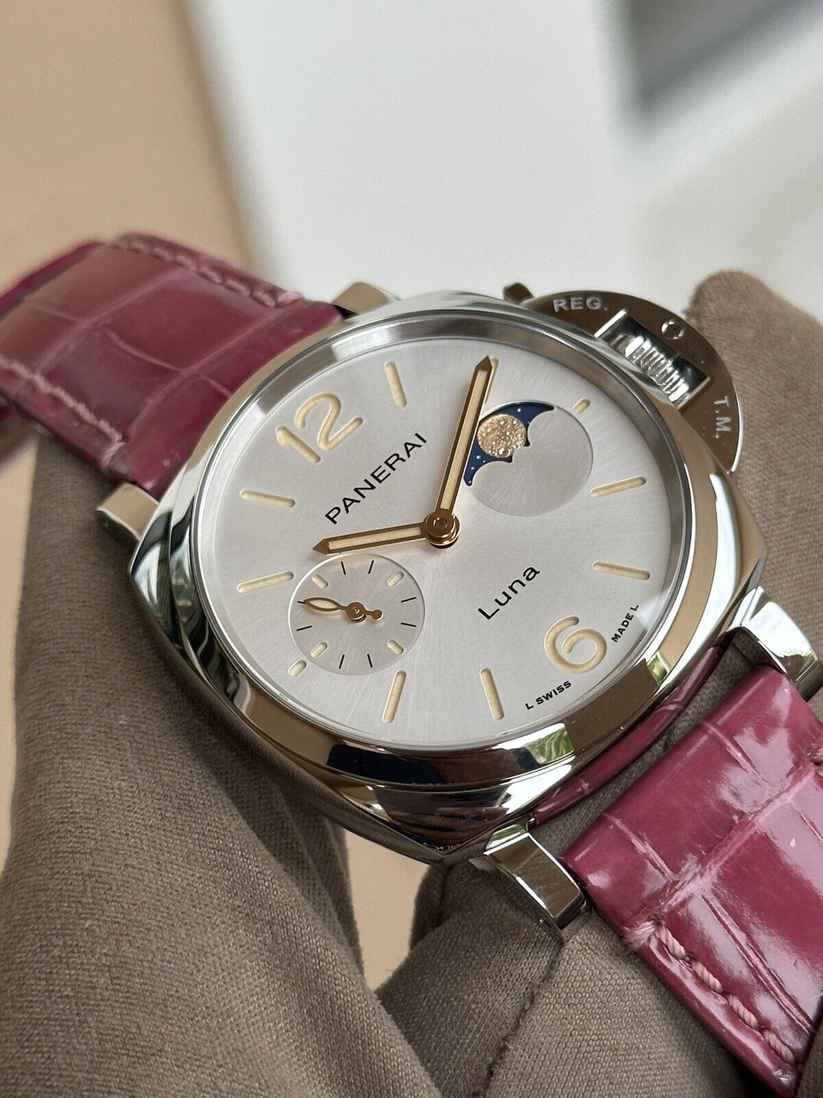 FS 2023 Panerai Luminor Due Luna 38mm Pam 1180 PAM01180 Moonphase