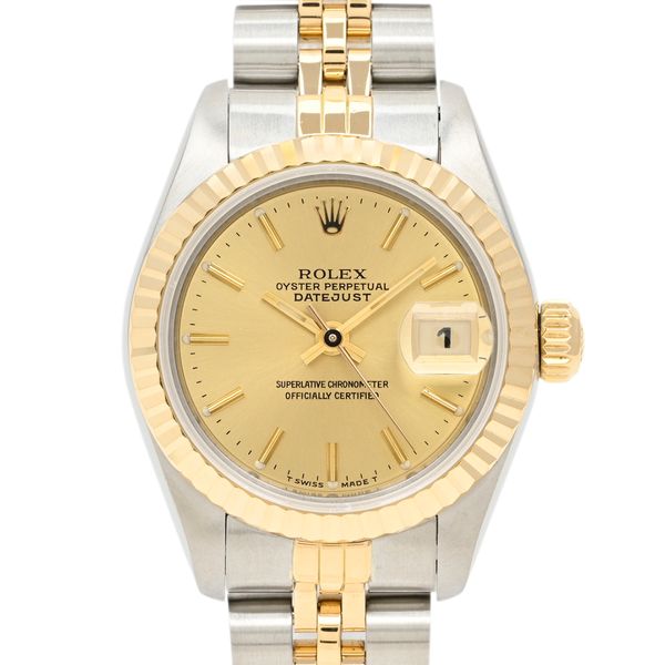 [Gift BOX target] Rolex ROLEX Datejust Chronometer 69173 Watch SS YG