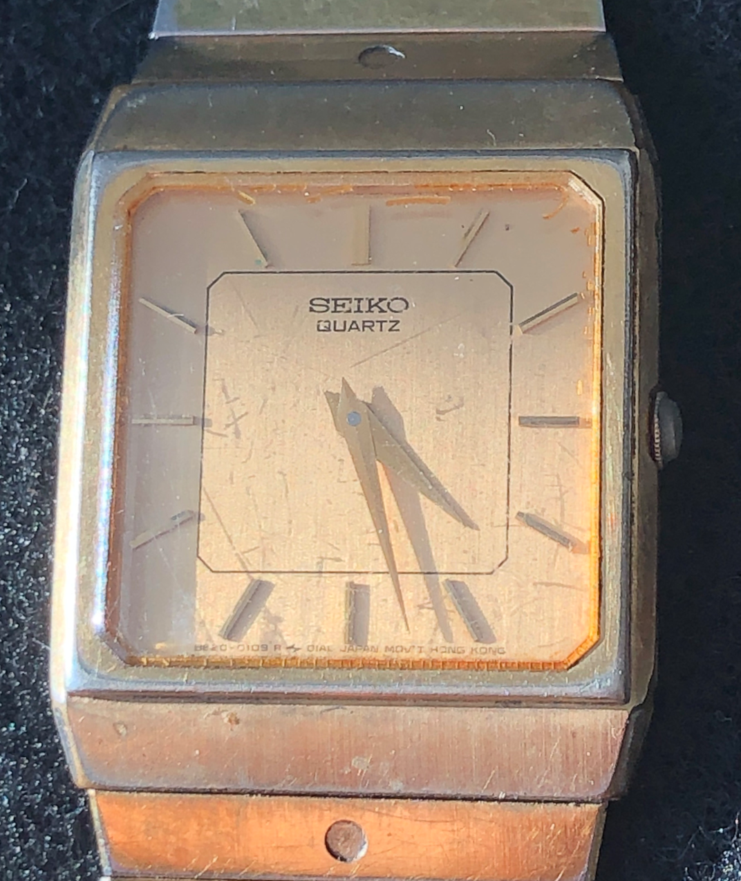 Seiko 8620-5049 Quartz Men's Watch Runs Gold Japan | WatchCharts