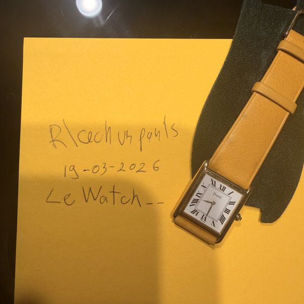 [WTS] Piaget Tank Ultra Thin ref. 9284 | WatchCharts