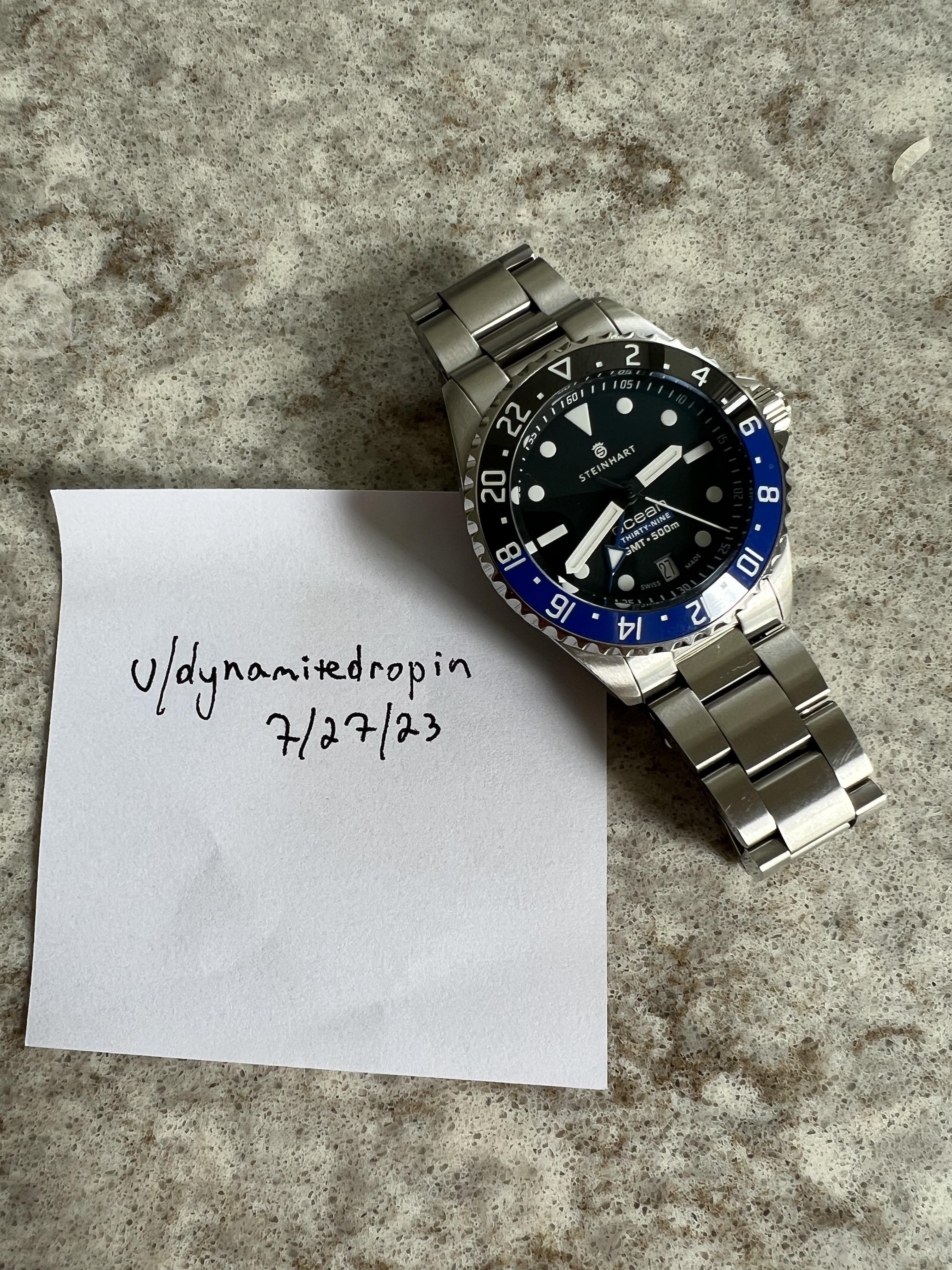 Steinhart 39 gmt outlet premium 500