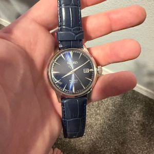 Seiko SSA346J1 Presage Cocktail Sidecar Power Reserve Champagne