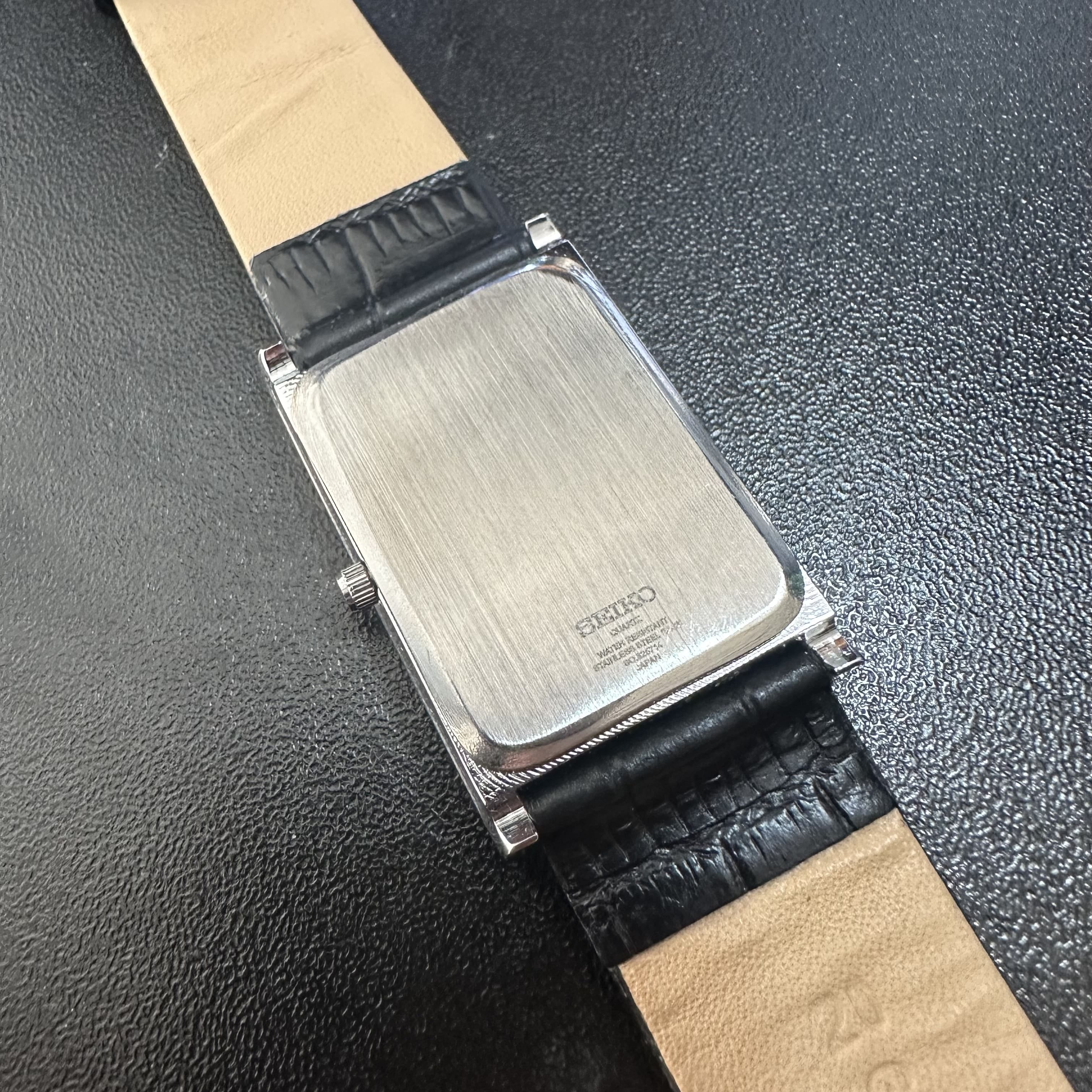 WTS] Vintage Seiko Tank White Dial $99 shipped | WatchCharts