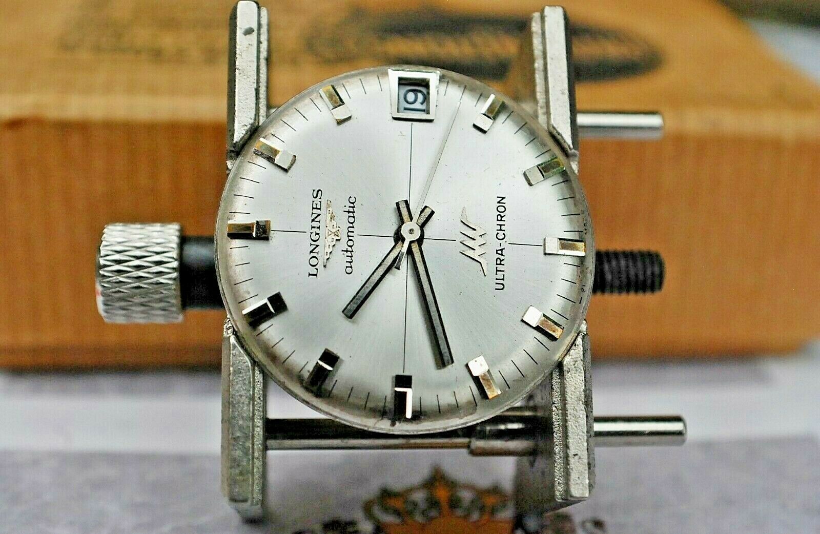 LONGINES ULTRA CHRON CALIBRE 6651 GENTS WATCH DIAL MOVEMENT FOR