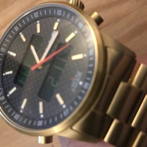 Lambretta avanti grand prix 時計 中古 LAMBRETTA AVANTI MEN'S WATCH IN RARE GOLD COLOUR EDITION RRP £400