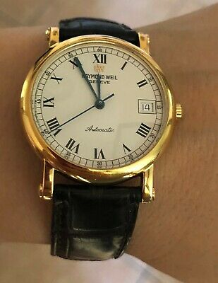 Raymond Weil Geneve automatic watch 34mm movement ETA 2824 2