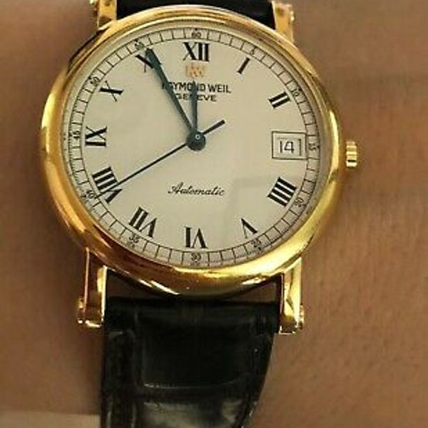 Raymond Weil Geneve automatic watch 34mm movement ETA 28242 serviced