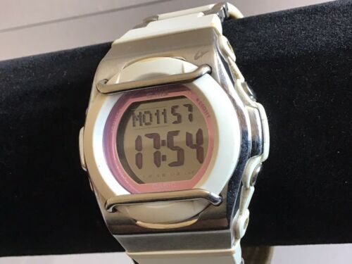 Casio Ladies Baby G “Sweet poison” MSG-163C Watch Steel White Case