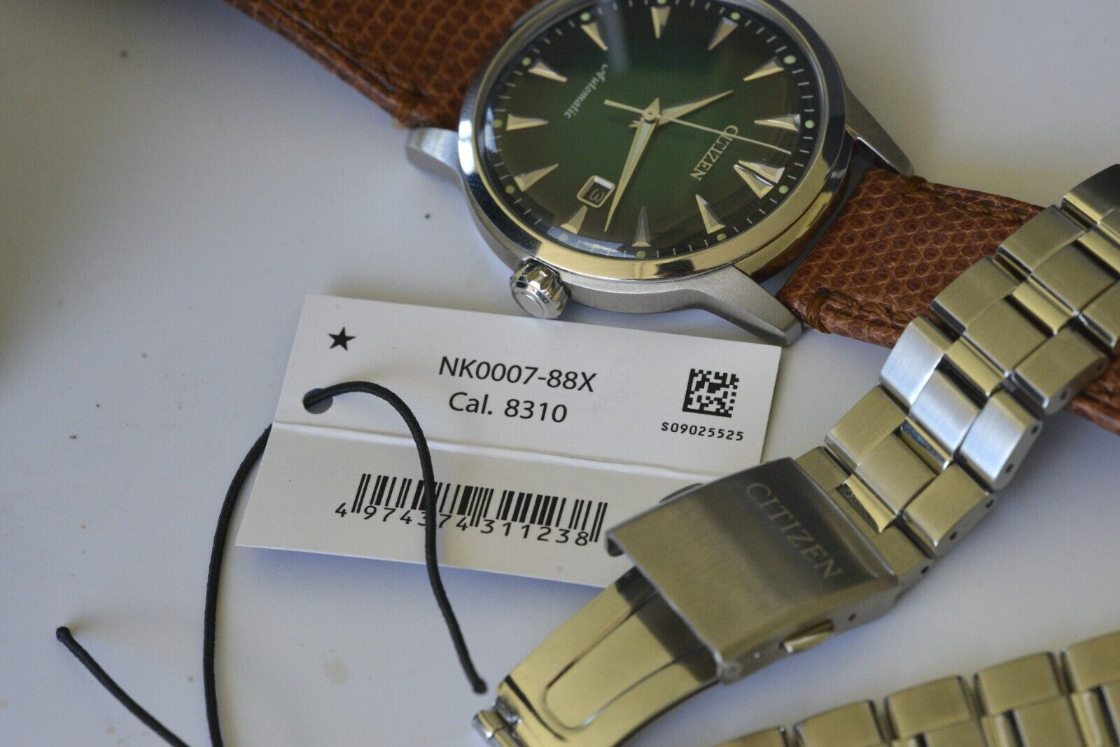 CITIZEN NK0007-88X GREEN KUROSHIO`64 Automatic Men Watch 