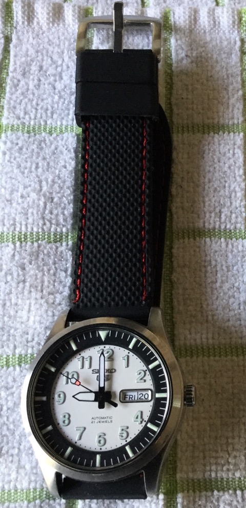 SOLD Seiko SNZG Black White Mod Dagaz Hands 110 OBRO WatchCharts