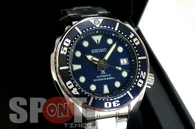 Seiko Prospex Blue Sumo Automatic Diver 200m Men's Watch SBDC033 ...