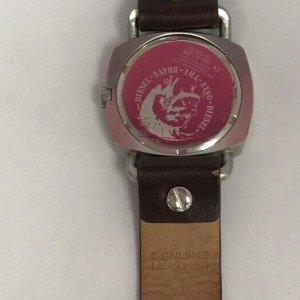 土-D - 「D2021」 DIESEL (37) ディーゼル 二つ折り財布 小銭入れ付きX05601 H6818