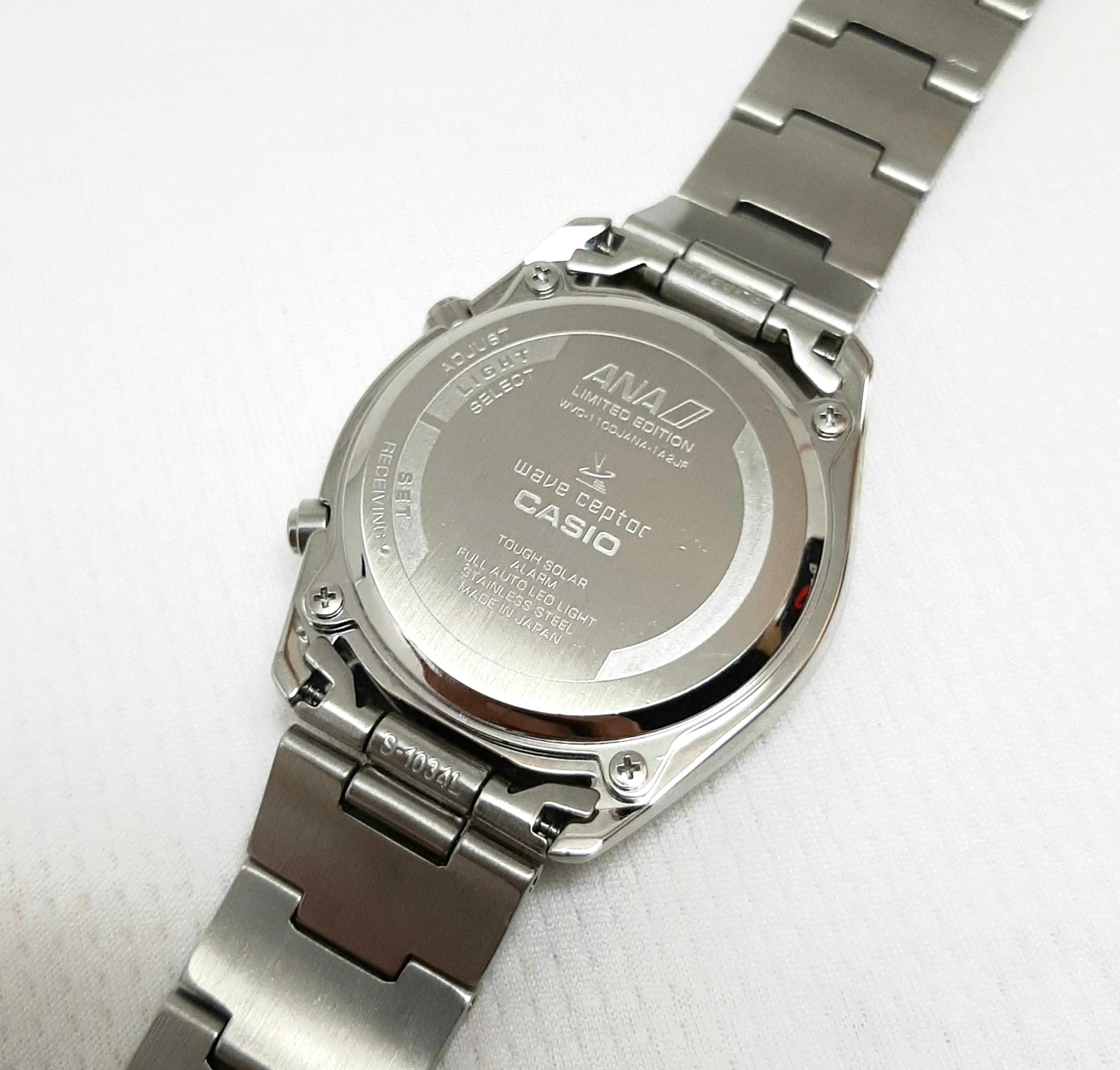 Casio All Nippon Airways Limited Edition WVQ110 Wave Ceptor Made