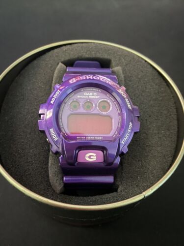 Casio G-Shock DW6900CC-6 (1289) Purple Men's Watch *Clean* *NEEDS