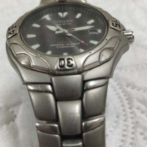 RARE Men SOLAR TITANIUM Watch CITIZEN Eco-Drive E710-H26183 RARE Men SOLAR TITANIUM Watch CITIZEN Eco-Drive E710-H26183