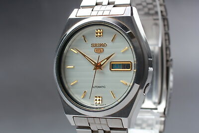Exc+5] Vintage Seiko 5 7009-876A Automatic Men's Watch Day